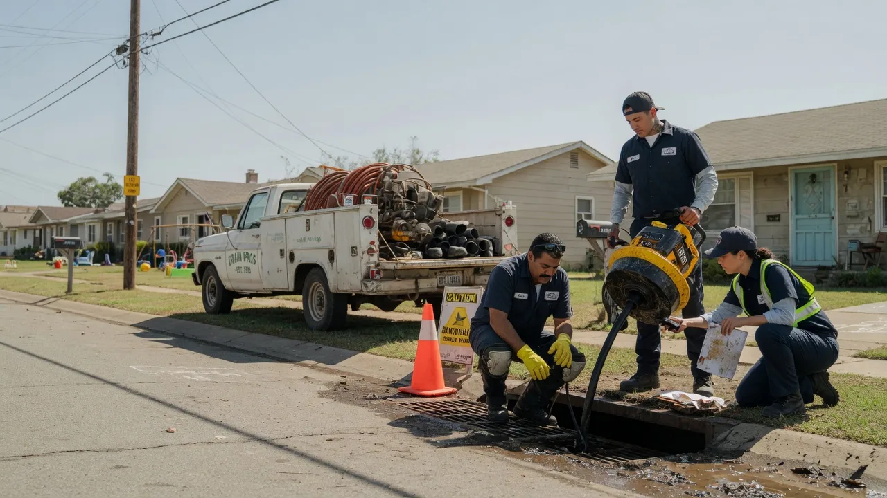 Drain Cleaning in Collegeport, TX near me